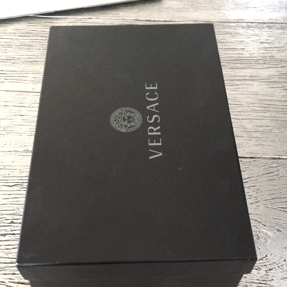 Versace Medusa light brown sandals 5